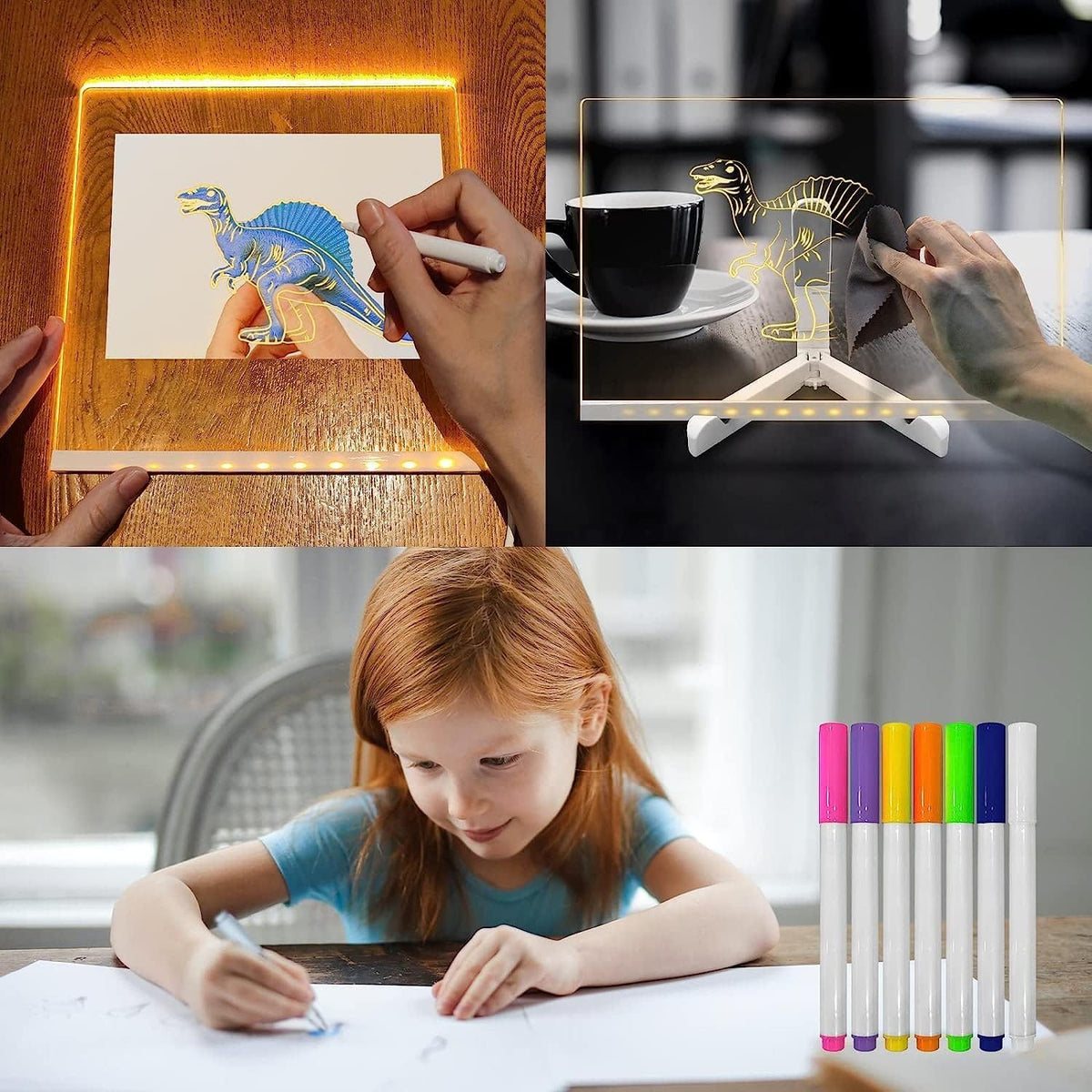 DIY Light-Up Acrylic Board (20x30 cm)