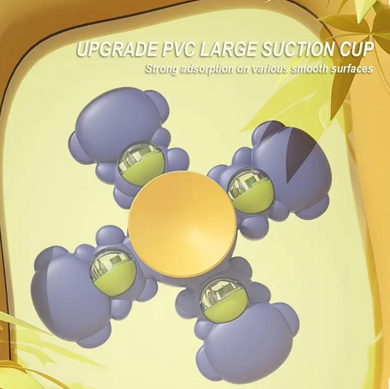 Baby Suction Spinner Rattle Set
