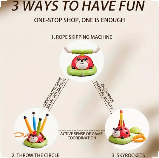 3 in 1 Ladybird Exercise Machine