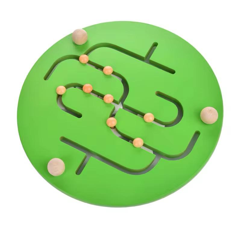 🧩 Animal Maze – Wooden Learning Toy