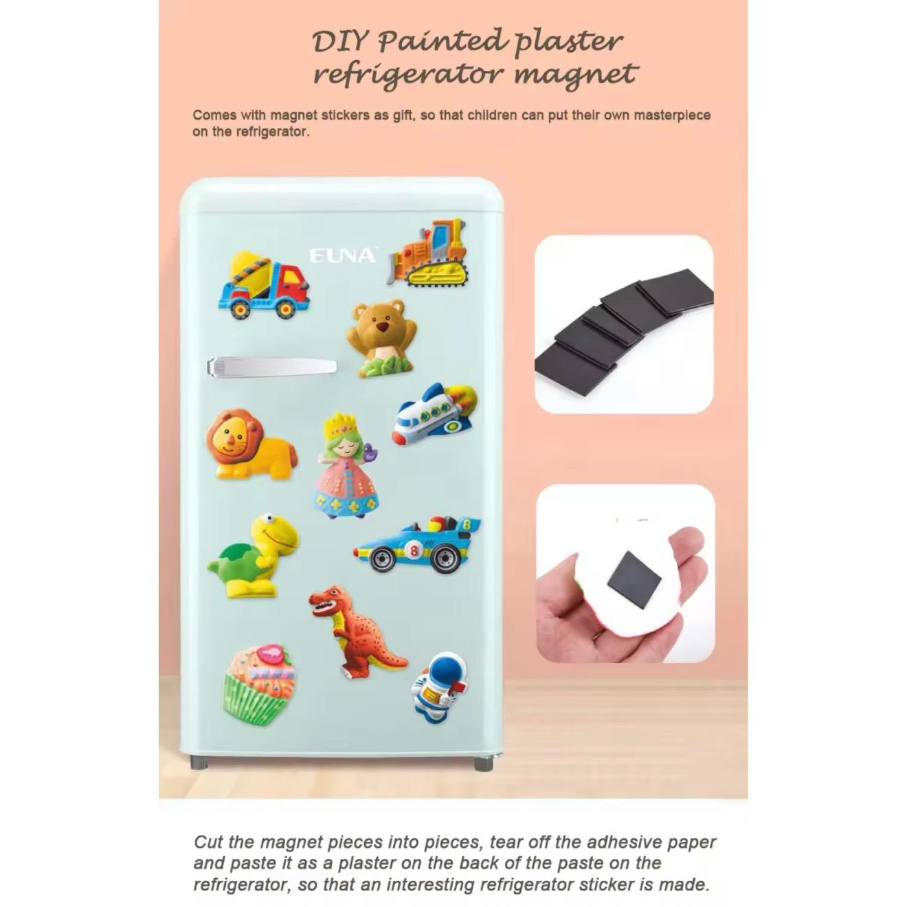 🌌 DIY Paint Gypsum Space Set 🚀