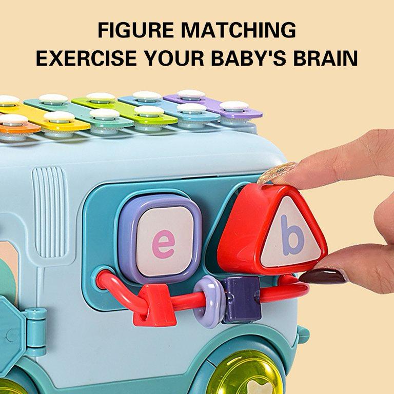 Baby Xylophone Puzzle Bus