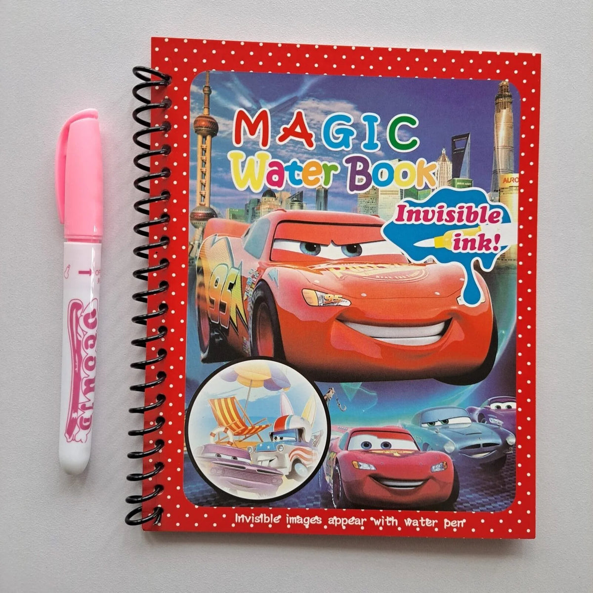 Magic Water Painting Coloring Books-4 Sets