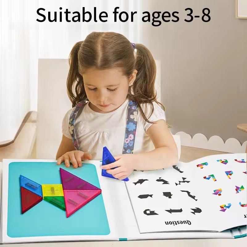 STEM Tangram Magnetic Logic Board