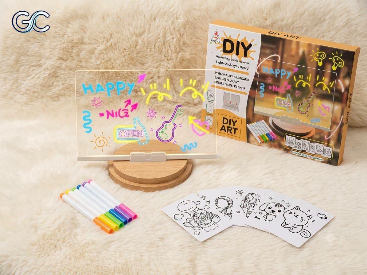 DIY Light-Up Acrylic Board (20x30 cm)