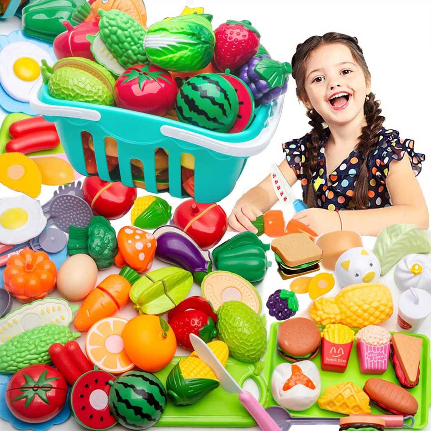 Happy Time kitchen fruits set