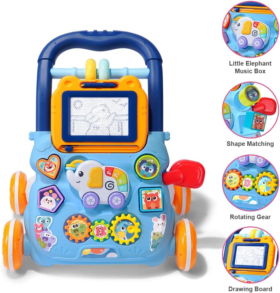 Huanger Multifunctional Baby Walker With Music