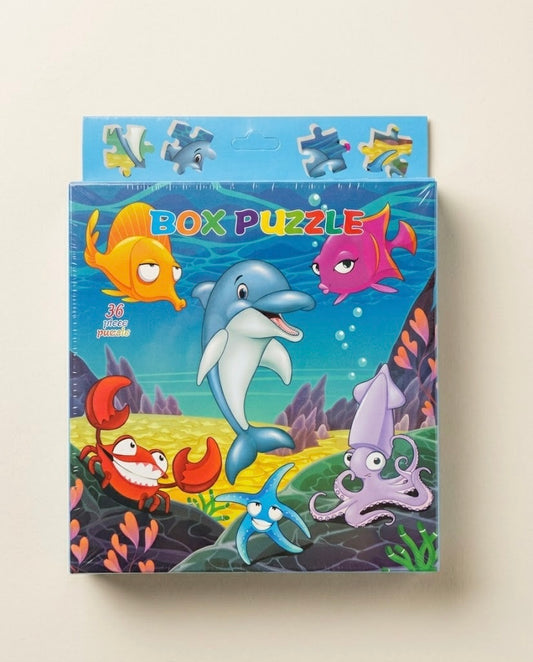 Kids Jigsaw Puzzle Box – Educational Puzzle Game (36 Pieces)