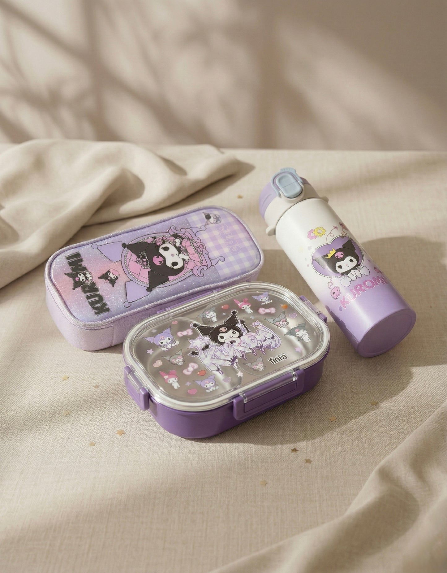 Kuromi style school supplies bundle for girls