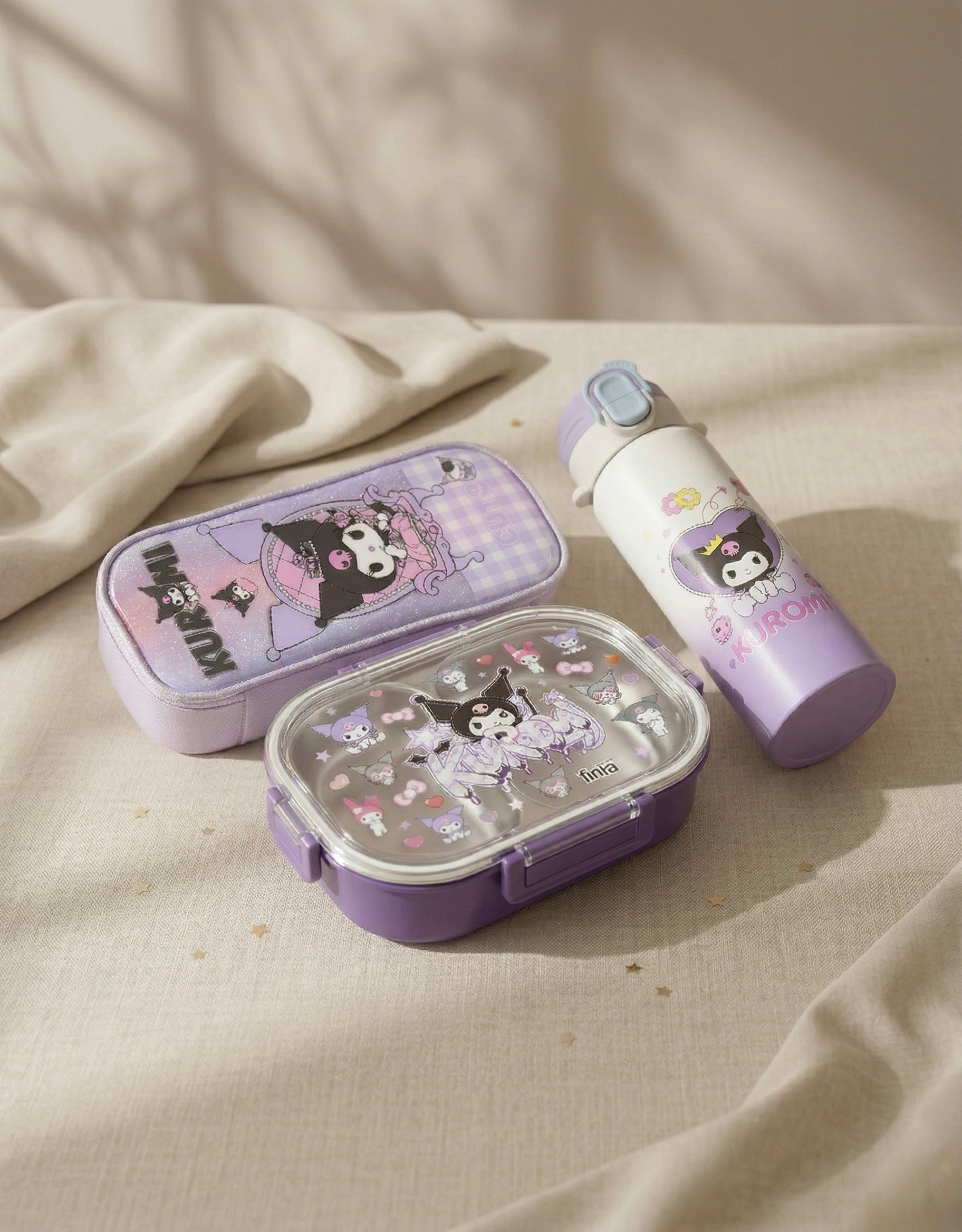 Kuromi style school supplies bundle for girls