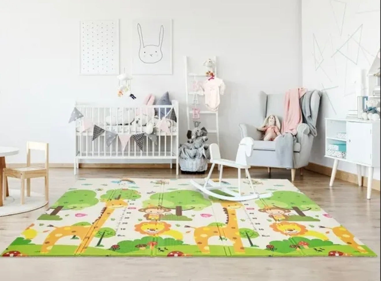Double-Sided Baby Crawling Play Mat (180 x 200 cm)