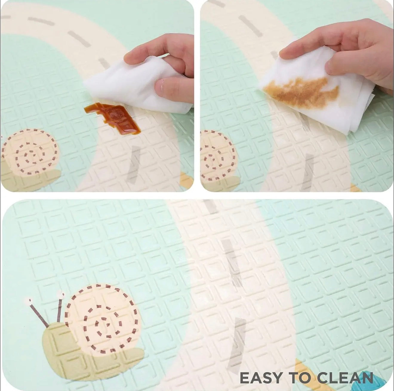 Double-Sided Baby Crawling Play Mat (180 x 200 cm)