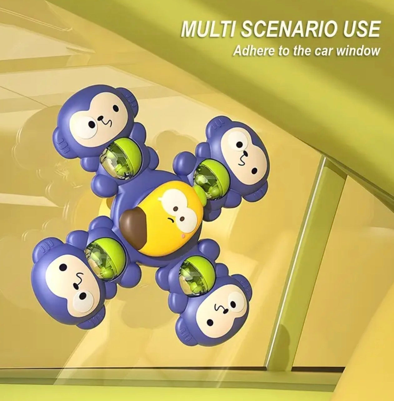 Baby Suction Spinner Rattle Set