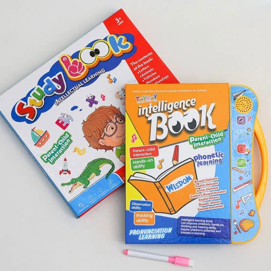 Intelligence & Study Book – Interactive Learning for Kids (3+ Years)