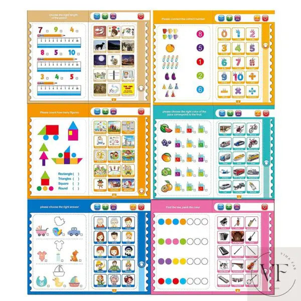 Intelligence & Study Book – Interactive Learning for Kids (3+ Years)