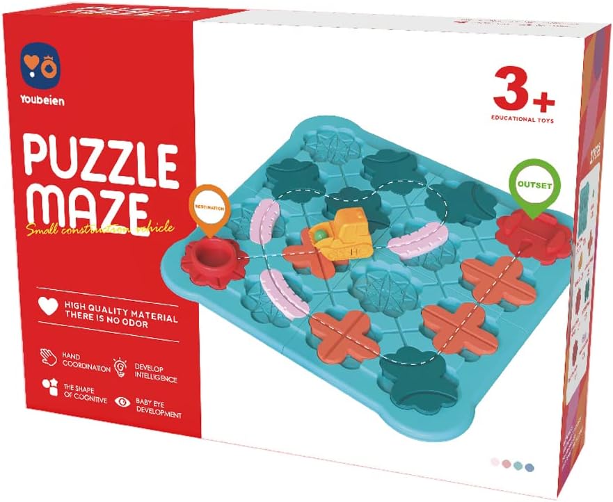 Logical Puzzle Maze-Road Builder