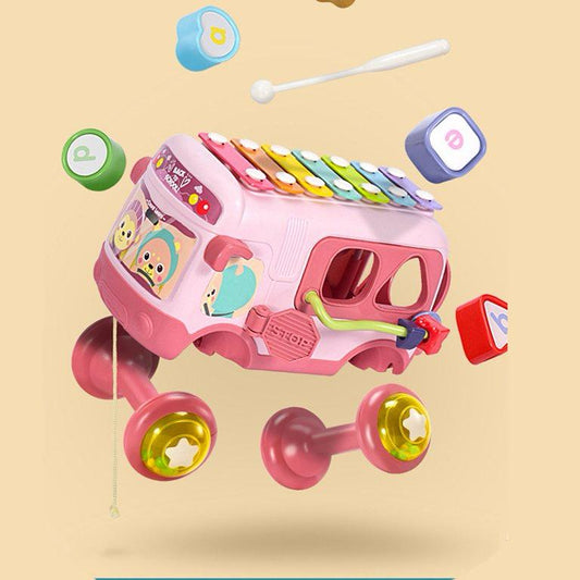 Baby Xylophone Puzzle Bus