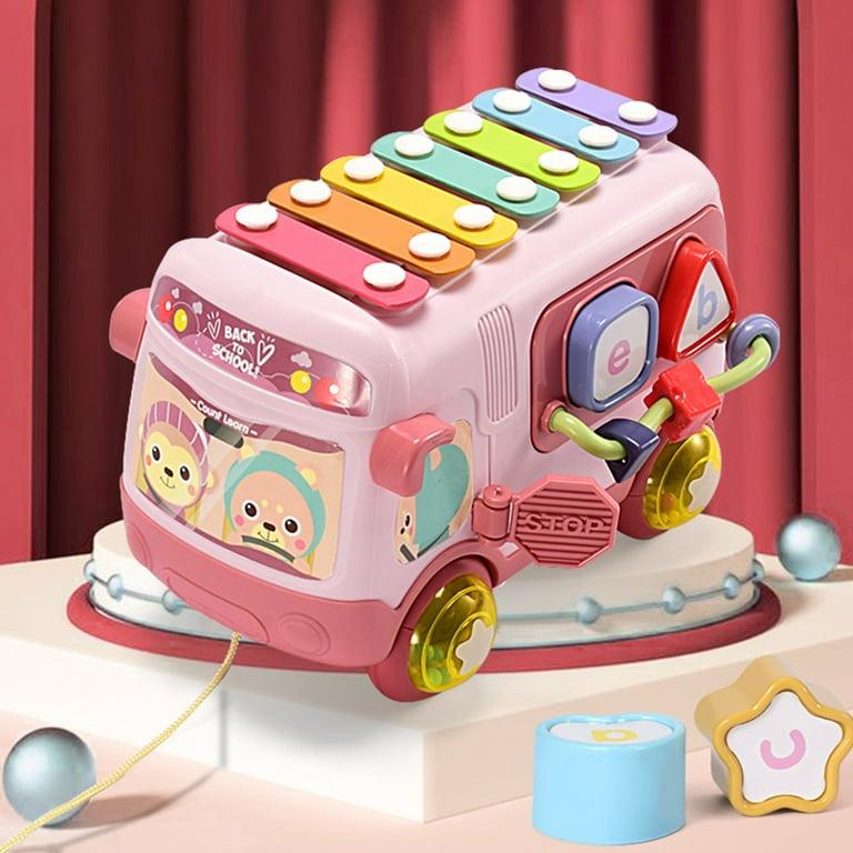 Baby Xylophone Puzzle Bus
