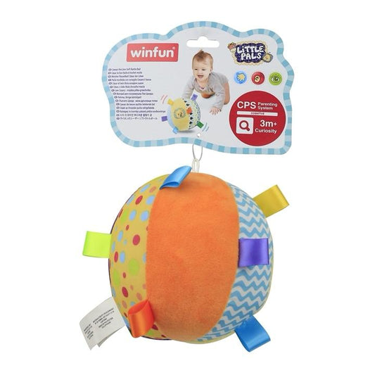 Caesar the Lion Soft Rattle Ball Winfun