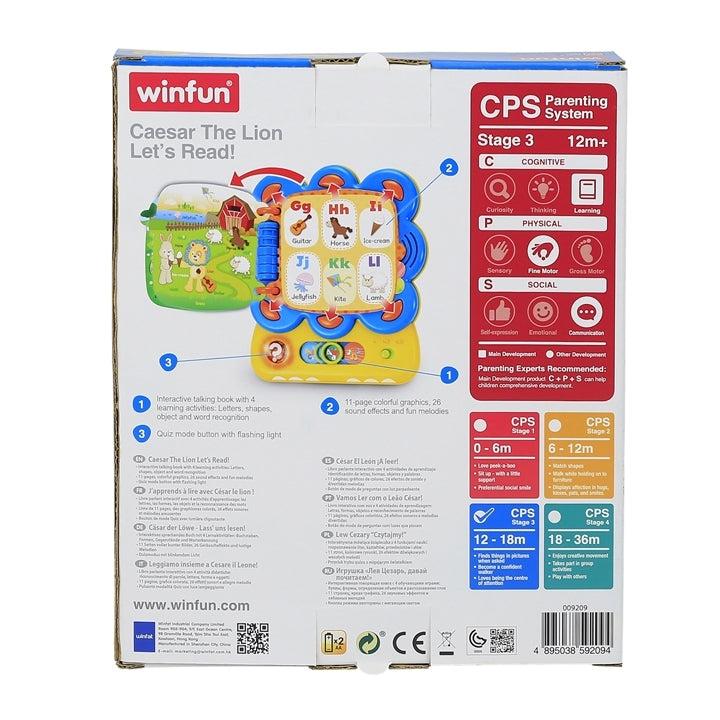 Winfun Learning Book- Ceaser The Lion