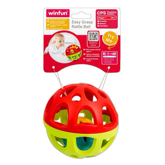 Easy Grasp Rattle Ball Winfun