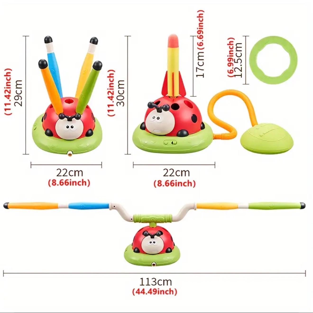 3 in 1 Ladybird Exercise Machine