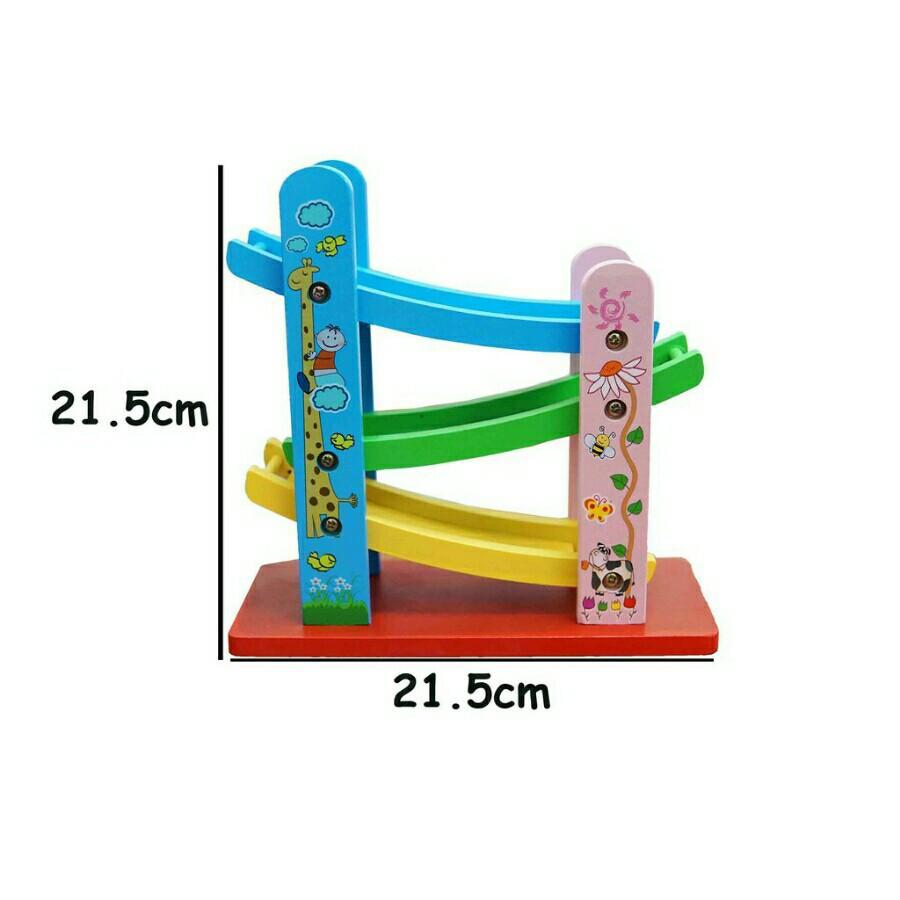 Wooden Car Ramp Racer