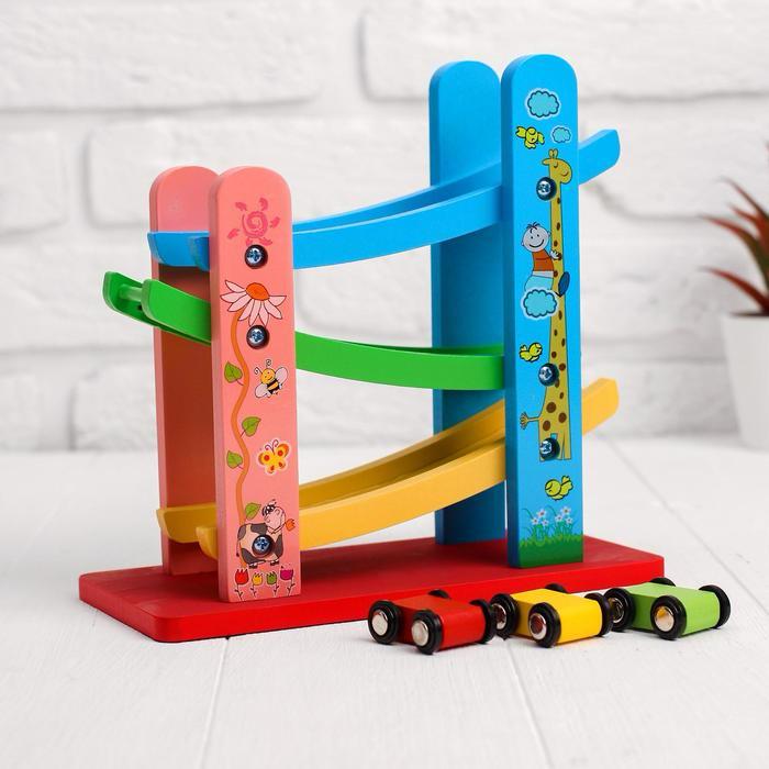 Wooden Car Ramp Racer