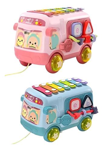 Baby Xylophone Puzzle Bus