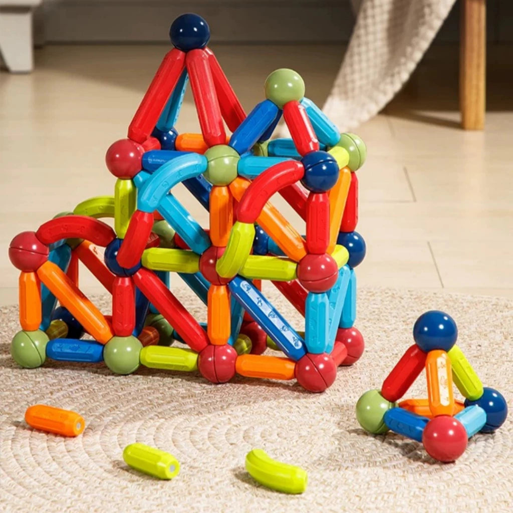 Magnetic Car Building Set (30 pcs)