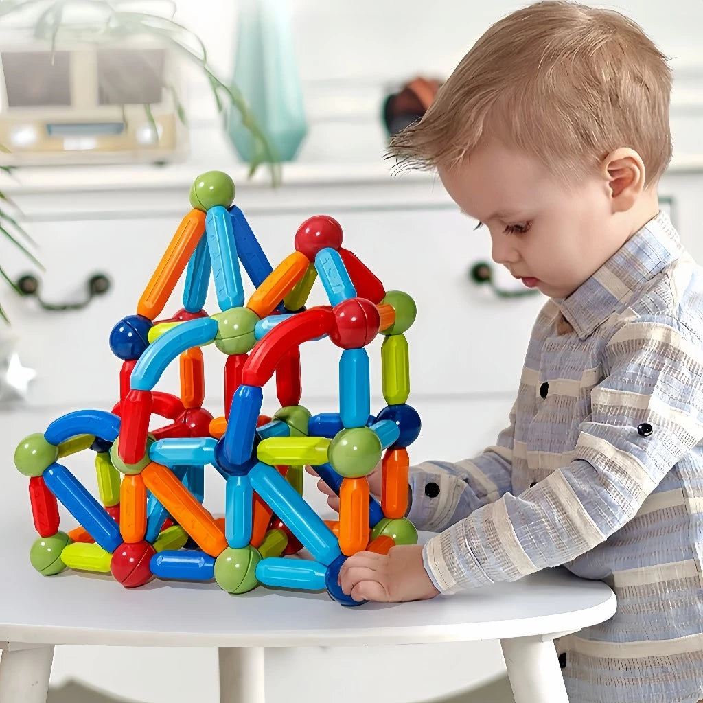 Magnetic Car Building Set (30 pcs)