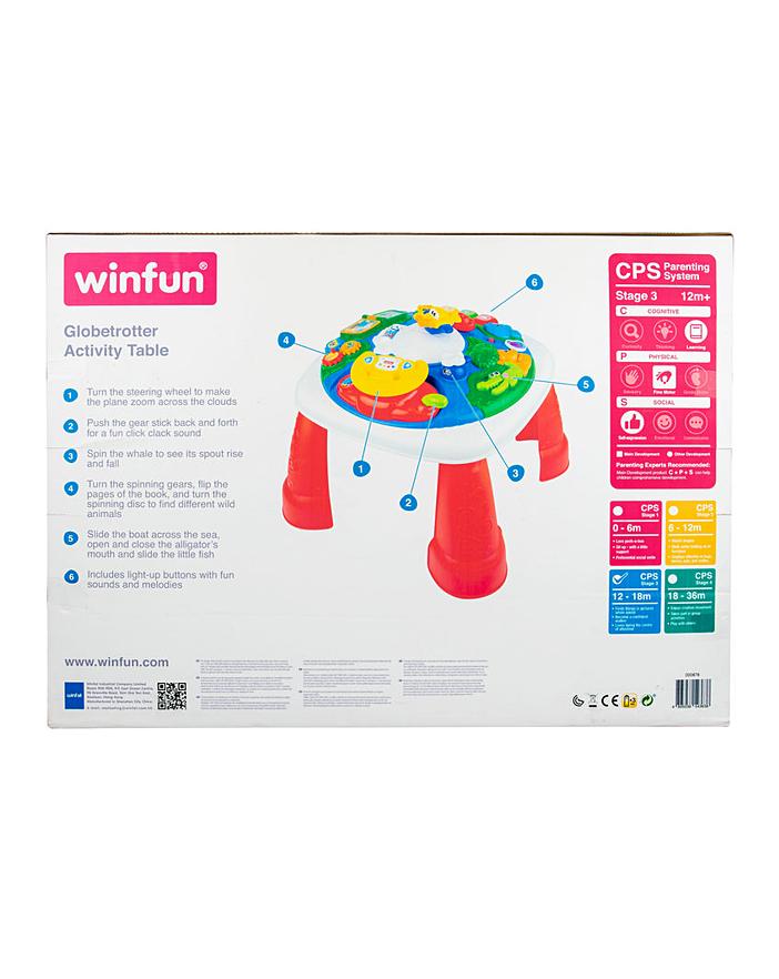 Globetrotter Activity Table